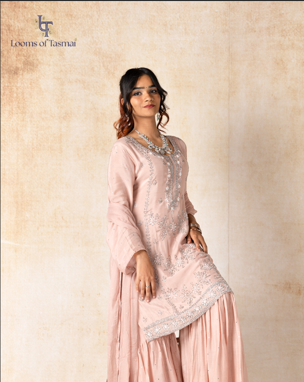 Born on handlooms, destined to dance through your festive nights.